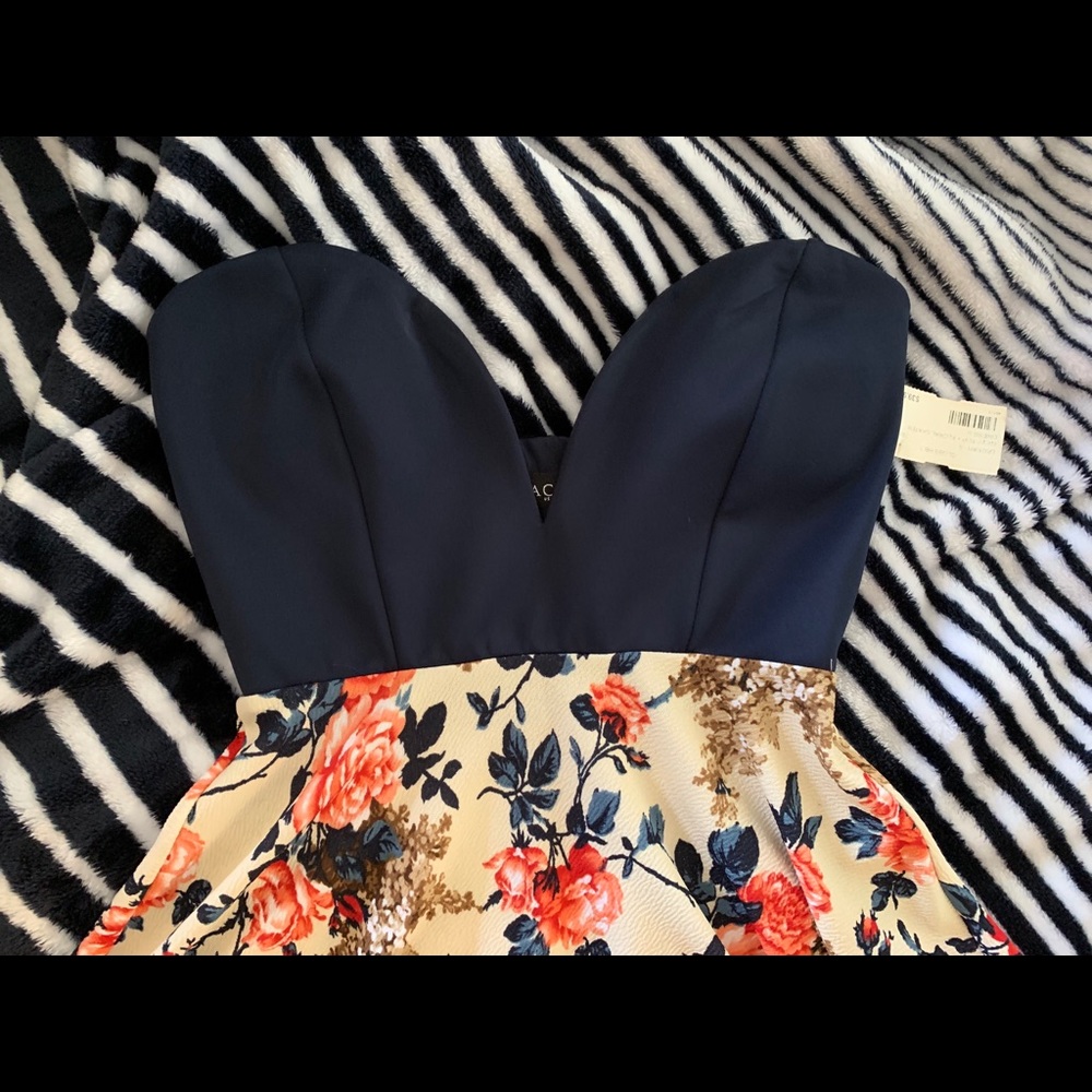 Short floral dress
